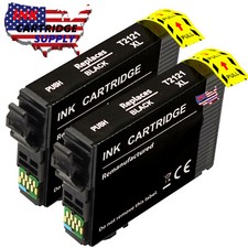 2PK 212XL 212 XL Rem. Black Ink for Epson XP-4100 4105 WorkForce WF-2830 WF-2850 picture