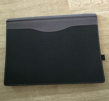 Microsoft Surface 15 in Padded Faux Leather Sleeve Case, Solid Dark Gray picture