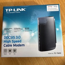 TP-Link TC-7620 Wireless N DOCSIS 3.0 High Speed Cable Modem Router New Open Box picture