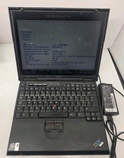 IBM ThinkPad 2647  Laptop with Charger, Boots To BIOS, No HDD or OS picture
