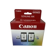 Canon PG-275/CL-276 Value Pack Ink Cartridges Black/Color 4988C005AA picture