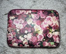 Kate Spade Rose Floral Grant Street Roses Laptop Sleeve picture