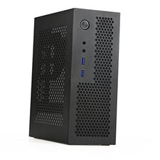 A09 Black MINI-ITX 0.8mm SPCC Desktop Computer Case Fit in Flex PSU picture