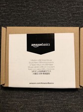 AmazonBasics 3-Button USB Wired Mouse (Black) (BRAND NEW) picture