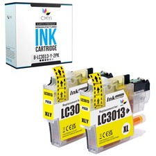 2PK Compatible CMYi LC3013Y Ink Cartridges fits Brother MFC-J491DW J497DW J895DW picture