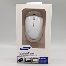 New Samsung S Action Bluetooth Mouse White Model ET-MP900DWEGUJ OPEN BOX picture
