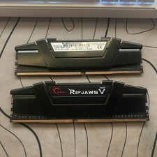 G.Skill Ripjaws V 8GB (2x4GB) RAM DDR4 2666MHz F4-2666C15S-4GVK - Tested Working picture