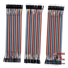 120pcs Multicolored Dupont Wire M-F, M-M, F-F for 8 inch 120pcs (F-F/M-M/M-F) picture