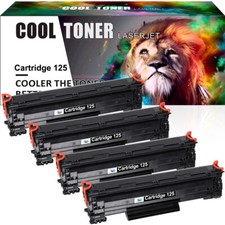 4x High Yield 125 Toner Cartridge for Canon ImageClass LBP6000 LBP6030w MF3010 picture