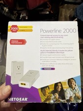 NETGEAR PLP2000  Powerline Adapter 2000Mbps - Pack of 2 picture