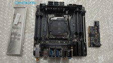 FOR ASROCK X299E-ITX ac LGA 2066 DDR4*4 128GB With SATA Connector Motherboard/* picture