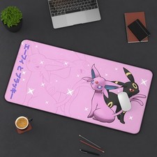 Umbreon Espeon Pokemon Japanese Desk Mat Mouse Pad, Long Desk Mats picture