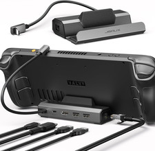 JSAUX Upgraded Docking Station 4K@120Hz for Steam Deck OLED/ROG Ally X/Legion Go picture