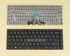 New for HP Home 14-cm 14-cm0000 14-cm1000 Series Keyboard no frame black UK picture