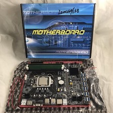 BTC B75 rev 2 mining expert motherboard 12 USB GPU intel G630 8GB DDR3  m.2 16GB picture