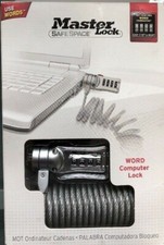 Master Lock SafeSpace  LAPTOP Computer Lock 2120DWD - NEW  picture