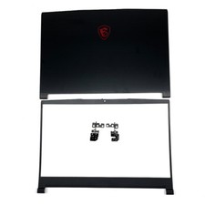 Back Cover+Bezel+Hinges For MSI GF63 GF63VR 8RC 8RD MS-16R1 16R3 3076R1A211HG US picture