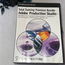 Total Training Adobe Production Studio Premium Bundle Photoshop Illustrator CS2 picture