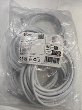 1attack CAT 6 UTP Patch Cable, White-5 Pack 3.0M Ethernet/Networking Cable picture