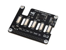 Waveshare 4-Ch PCIe FFC Adapter Board for Raspberry Pi 5, Expands The PCIe picture