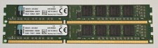 8GB Kit (2x 4GB) Kingston Low Profile DDR3 Desktop Memory PC3-10600 1333MHz picture