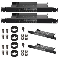 Blulu 2 Pack Mini Rack Mount Compatible with Dell Optiplex Micro Form Factor Ca picture