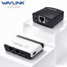 Wavlink USB2.0 Network Print Server LPR LAN Print Share Server Wireless Wired picture