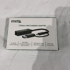 Plugable 2.5G USB C and USB to Ethernet Adapter, 2-in-1 Adapter picture