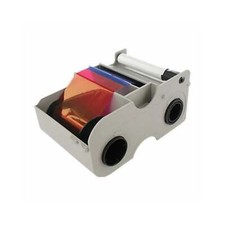 Fargo 45410 YMCKO Color Ribbon - 100 Prints, Compatible with C50 ID Card Printer picture