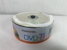Memorex DVD-R Discs 30 Pack 16x 4.7gb 120 mins Recordable Blank Media NOS picture