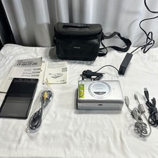 Canon Card Photo Printer CP-200 Silver PictBridge 4x6 Postcard Bundle Tested picture