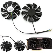 For Dataland PowerColor RX480 RX470 470D 580 Graphics Card Dual Fan GA91B2U 12V picture