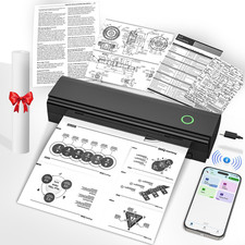 Portable Printers Wireless for Travel, Bluetooth Thermal Printer picture