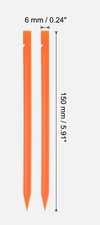 2-Piece Orange Plastic Anti-Static Spudger Stick Pry Bar Opening Repair Tool  picture