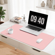 Leather Desk Mat, Desk Pad for Keyboard and Mouse Large Mouse Pads for Desk picture