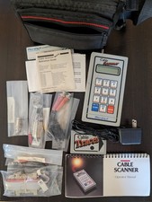 Mint Condition Vintage 1990 Cable Scanner kit by Microtest Corporation picture