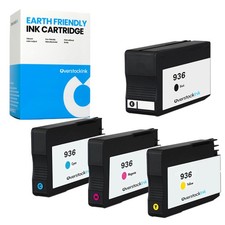 OSI Black Color Ink Cartridges Lot for HP 936e for OfficeJet Pro picture