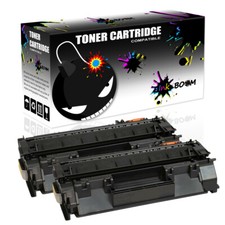2 Black Toner Cartridges replace for HP Q5949A 49A LaserJet MFP 1320 1320N picture