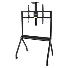 Mobile smart board stand wheels lock picture