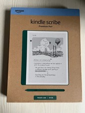 REPLACEMENT  BOX ONLY NO KINDLE INSIDE Amazon Kindle Scribe 64GB Metallic Jade picture