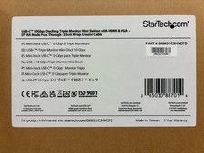 StarTech.com - DKM31C3HVCPD - Dual Monitor 4K USB-C Docking Station picture