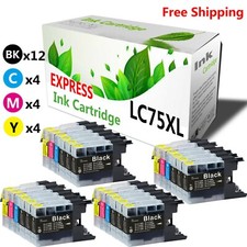 24 Pack LC 75 LC75 Ink Cartridge for Brother MFC-J6510DW MFC-J425W Printers picture