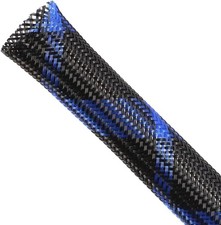 Braided Cable Sleeve, 33ft Expandable Wire Loom for Automotive Wiring Harness & picture