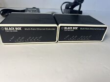 LOT OF 3 BLACK BOX LB200A-R3 MULTI-RATE ETHERNET EXTENDER picture