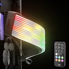 Aurora RGB Cable Cover with 108 Addressable LEDs, RGB Power Cable Cover for M... picture