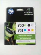 HP 950XL/951 Black/Cyan/Magenta/Yellow Ink Cartridge EXP 11/2020 picture