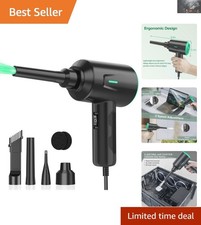 Eco-Friendly Air Duster with 8.2ft Cord - Rechargeable and Versatile Cleaner picture