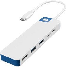 Hyper - HyperDrive Flex 5 Port USB-C Hub - Blue - 4K HDMI - HD4101 picture
