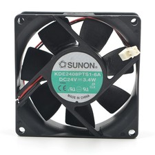 For SUNON KDE2408PTS1-6A 8CM 80*80*25MM DC24V 3.4W 2Pin Cooling Fan picture