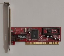 Anubis 37AN-12200-211C PCI Network Card (Realtek RTL8139D, RJ45, Retro, 2002) picture